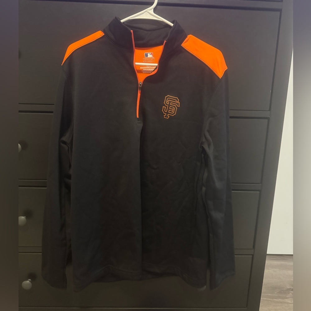 San Francisco Giants quarter zip, size men’s large